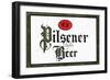 Pilsener Style Beer-null-Framed Art Print