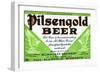 Pilsengold Beer-null-Framed Art Print