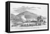 Pilson's Battery Shell Jackson in the Shenandoah-Frank Leslie-Framed Stretched Canvas