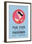 Pilznetzer is Das Beste Flaschenbier-F. Sperl-Framed Art Print