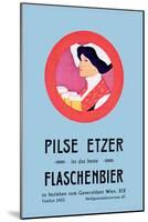 Pilznetzer is Das Beste Flaschenbier-F. Sperl-Mounted Art Print