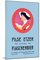 Pilznetzer is Das Beste Flaschenbier-F. Sperl-Mounted Art Print
