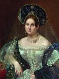 Portrait of Sisters Countess Elizaveta Salias De Tournemire, Sophia Sukhovo-Kobylina, 1847-Pimen Nikitich Orlov-Giclee Print