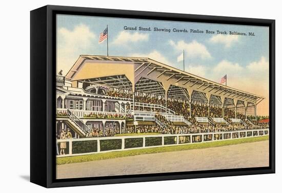 Pimlico Race Track, Baltimore, Maryland-null-Framed Stretched Canvas