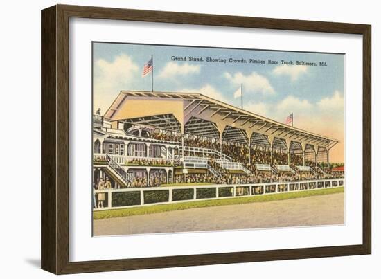 Pimlico Race Track, Baltimore, Maryland-null-Framed Art Print