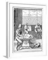 Pin and Needle Maker, C1559-1591-Jost Amman-Framed Giclee Print