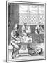 Pin and Needle Maker, C1559-1591-Jost Amman-Mounted Giclee Print