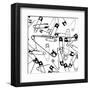 Pin Jumble-Erin Clark-Framed Art Print