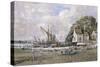 Pin Mill-John Sutton-Stretched Canvas
