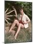 Pin-Up and Cart Wheel-Charles Woof-Mounted Photographic Print