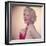 Pin-Up Girl and Towel-Charles Woof-Framed Photographic Print