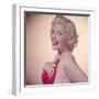 Pin-Up Girl and Towel-Charles Woof-Framed Photographic Print
