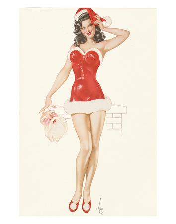 Alberto Vargas Pin Up Girls Giclee Canvas Print Paintings Poster Reproduction 