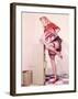Pin-Up Girl: Sexy Office-Gil Elvgren-Framed Giclee Print