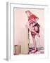 Pin-Up Girl: Sexy Office-Gil Elvgren-Framed Giclee Print