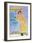 Pin-Up Girls - Waiting for a Strong 'Son' to Come along; Woman in See-through Raincoat-Lantern Press-Framed Art Print