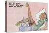 Pin-Up Girls - Why Go Sightseeing; Girl Wants You to Stay-Lantern Press-Stretched Canvas