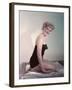 Pin-Up, Gold Slingbacks-Charles Woof-Framed Photographic Print