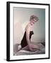 Pin-Up, Gold Slingbacks-Charles Woof-Framed Photographic Print