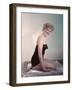 Pin-Up, Gold Slingbacks-Charles Woof-Framed Photographic Print