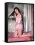 Pin-Up in Bathrobe 4, 5-Charles Woof-Framed Stretched Canvas