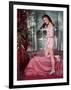 Pin-Up in Bathrobe 5, 5-Charles Woof-Framed Photographic Print