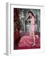 Pin-Up in Bathrobe 5, 5-Charles Woof-Framed Photographic Print