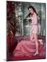 Pin-Up in Bathrobe 5, 5-Charles Woof-Mounted Photographic Print