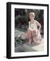 Pin-Up in Gold Mules-Charles Woof-Framed Photographic Print