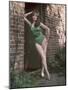 Pin-Up in Leotard-Charles Woof-Mounted Photographic Print