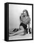 Pin-Up in Shorts 1950S-Charles Woof-Framed Stretched Canvas