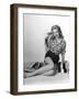 Pin-Up in Shorts 1950S-Charles Woof-Framed Photographic Print