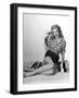 Pin-Up in Shorts 1950S-Charles Woof-Framed Photographic Print