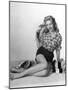 Pin-Up in Shorts 1950S-Charles Woof-Mounted Photographic Print
