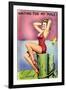 Pin-Up on the Dock of the Bay, 1945-null-Framed Giclee Print