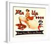 Pin Up Pale Ale-null-Framed Giclee Print