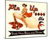 Pin Up Pale Ale-null-Mounted Giclee Print