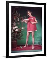 Pin-Up, Presents and Tree-Charles Woof-Framed Photographic Print