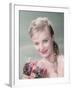 Pin-Up with Bouquet-Charles Woof-Framed Photographic Print