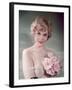 Pin-Up with Hibiscus-Charles Woof-Framed Photographic Print