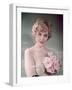 Pin-Up with Hibiscus-Charles Woof-Framed Photographic Print