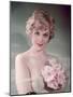 Pin-Up with Hibiscus-Charles Woof-Mounted Photographic Print