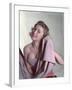 Pin-Up with Lilac Towel-Charles Woof-Framed Photographic Print