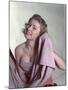Pin-Up with Lilac Towel-Charles Woof-Mounted Photographic Print