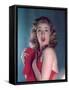 Pin-Up with Red Towel-Charles Woof-Framed Stretched Canvas