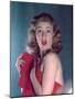 Pin-Up with Red Towel-Charles Woof-Mounted Photographic Print