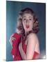 Pin-Up with Red Towel-Charles Woof-Mounted Photographic Print