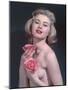 Pin-Up with Roses 2-Charles Woof-Mounted Photographic Print