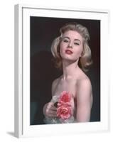 Pin-Up with Roses-Charles Woof-Framed Photographic Print