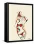 Pin Up-Emma Steel-Framed Stretched Canvas